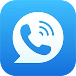 2nd phone number: text & call android application logo